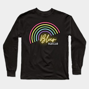 Blur Nightclub Long Sleeve T-Shirt